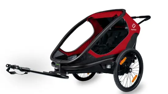 Wózek rowerowy dla dzieci na Jurze